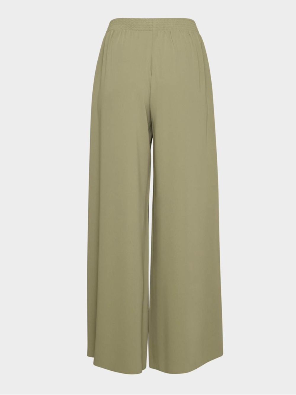 Aritzia Babaton Parker Palazzo Pant Studio Drape Sundried Olive Size Small - Picture 2 of 5